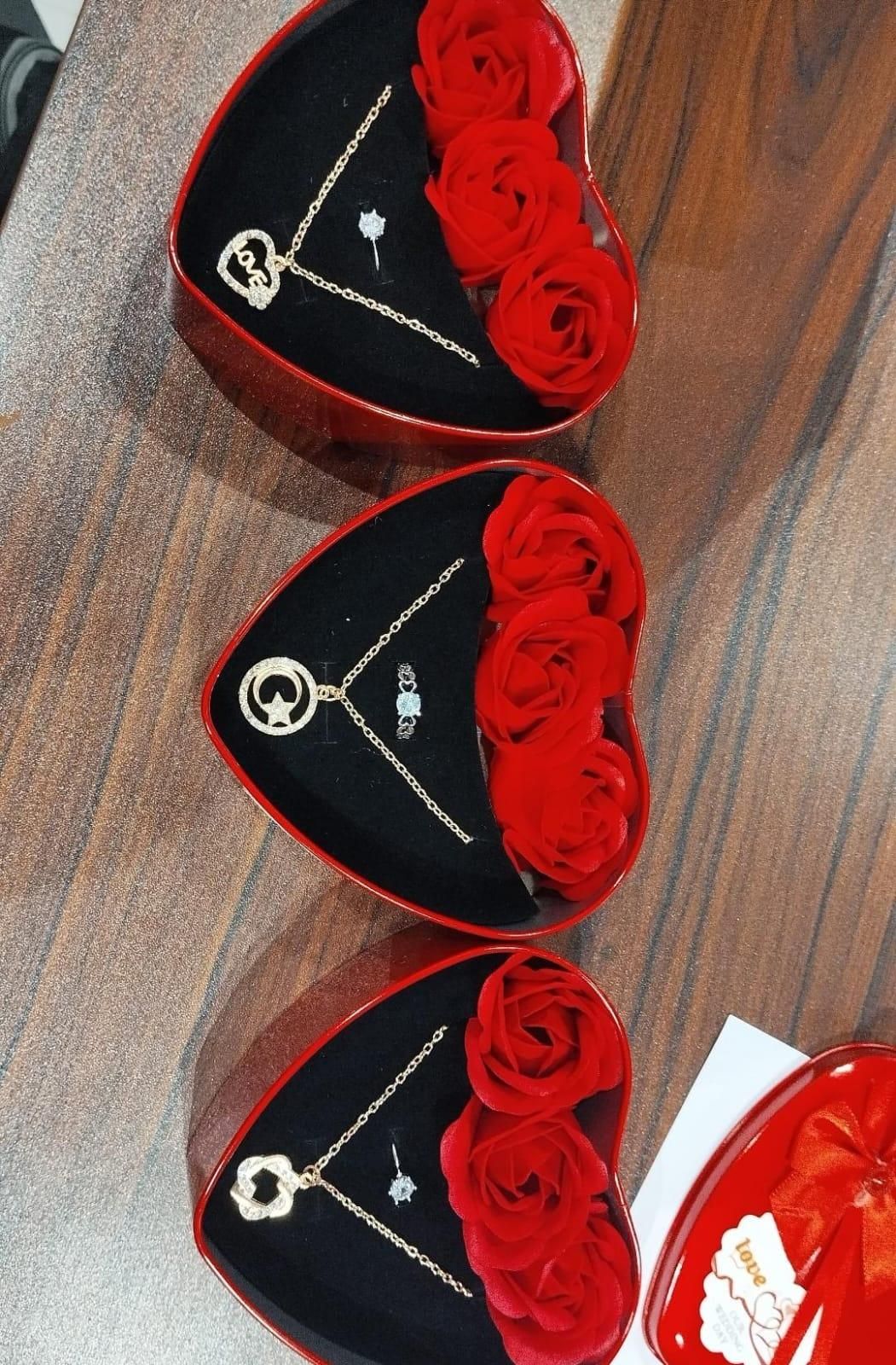 Red Heart box Valentine's Gift