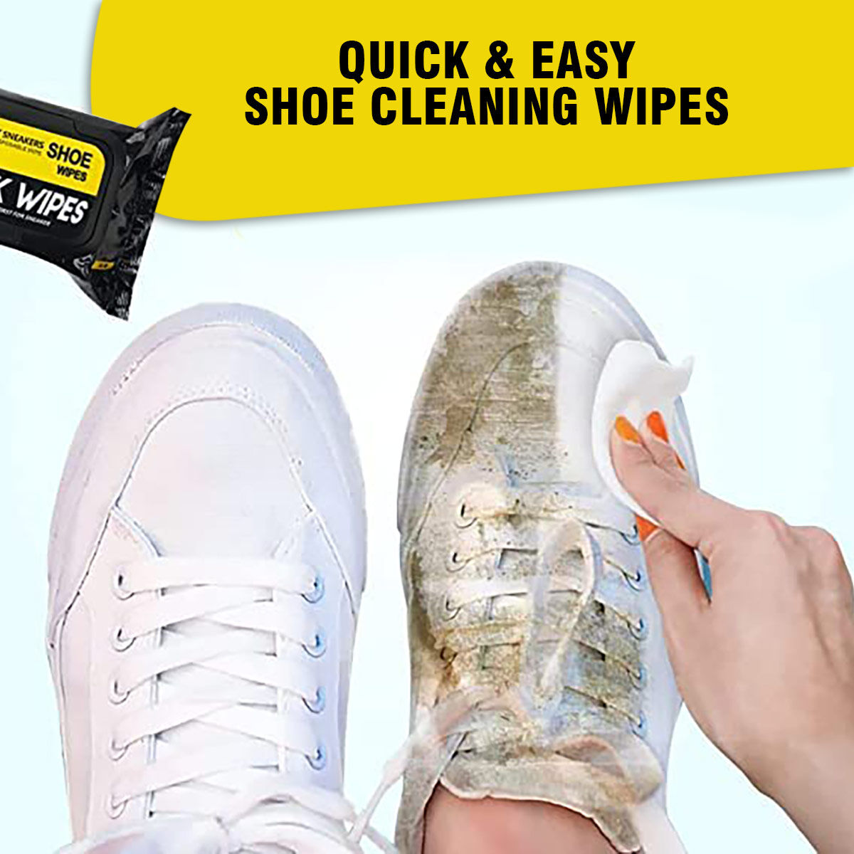 Sneaker & Shoe Cleaner Wipes